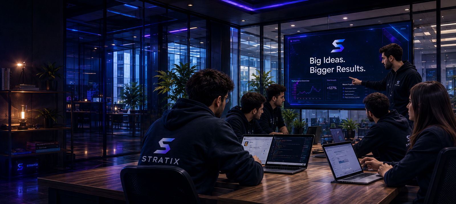 Stratix Team Working